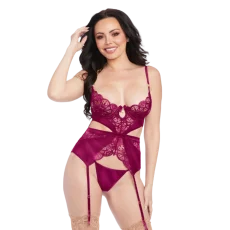 Lotus Cutout Bustier Set